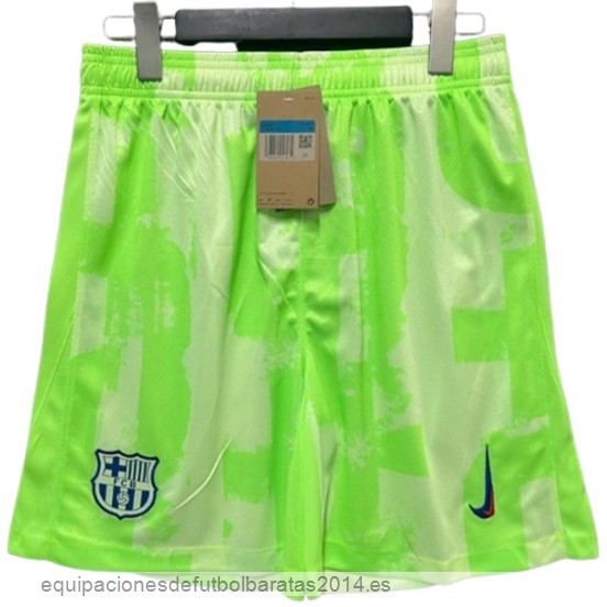 Nuevo 3ª Pantalones Barcelona 24/25 Verde Baratas
